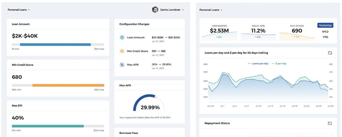 upstart dashboard